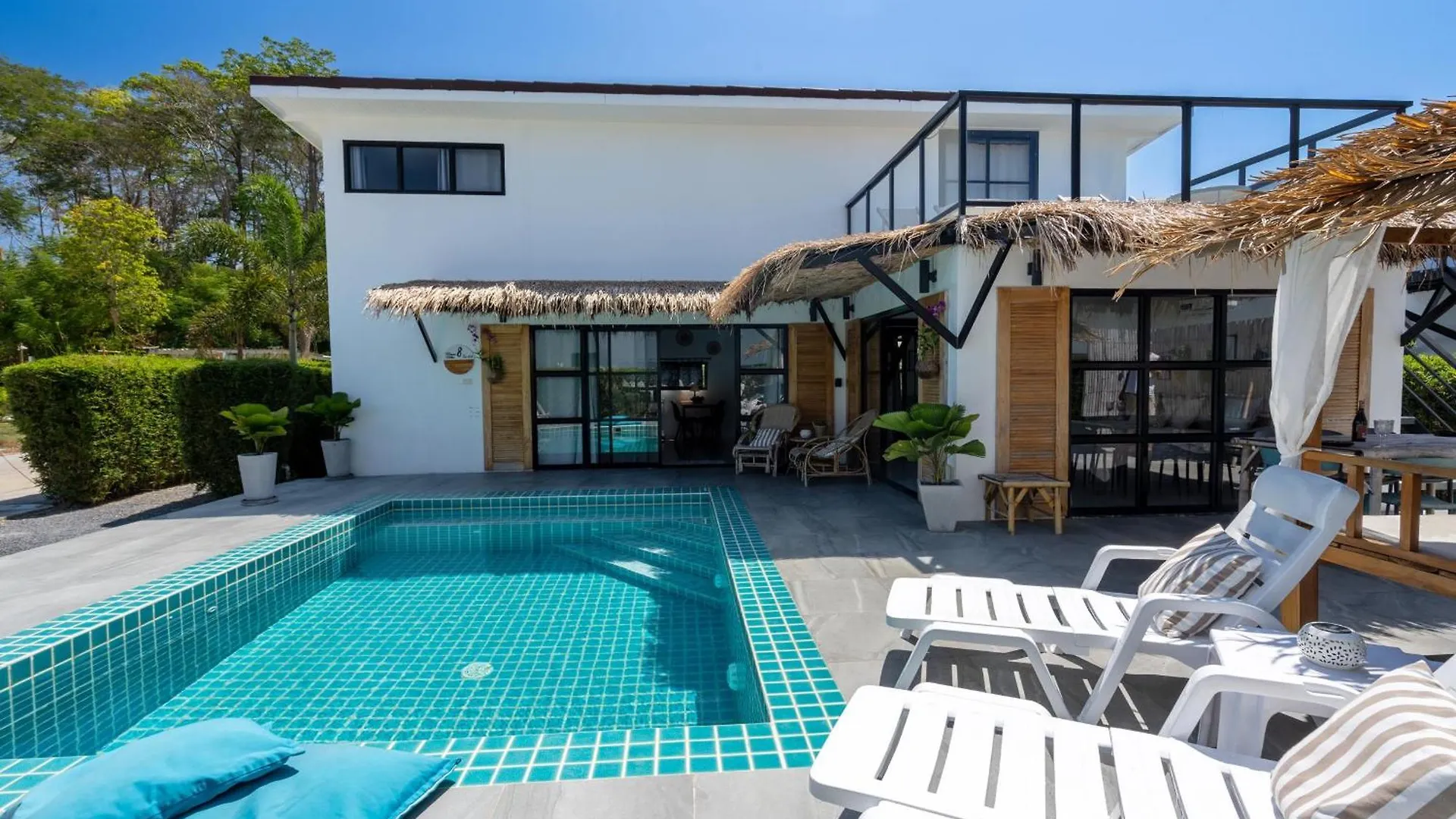 Manao Pool Villa 8 - 5 Mins Walk To The Beach 코란타